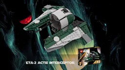 Yoda's ETA-2 Actis Interceptor - 75360 alternative