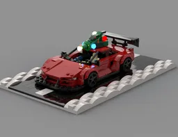 Christmas tree speed champions decor