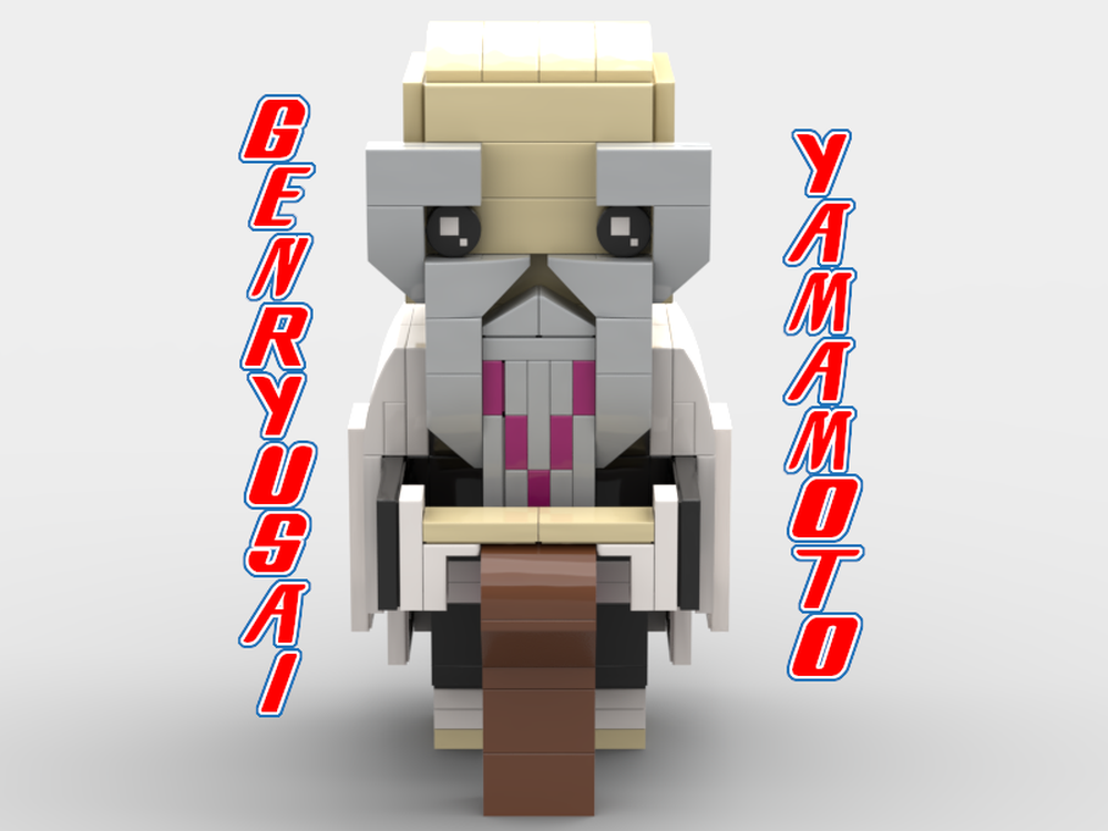 Lego Genryusai Yamamoto - Bleach | Brickheadz