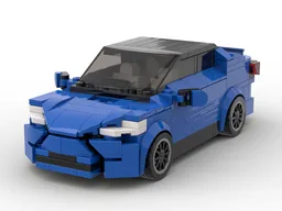 Tesla Model Y - 8 stud wide Speed Champions scale