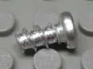 Electric, Motor with Boat Propeller - Metal Locking Screw / Metallic Silver