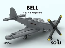 Bell P-63 A-5 Kingcobra - Fighter aircraft 1:35