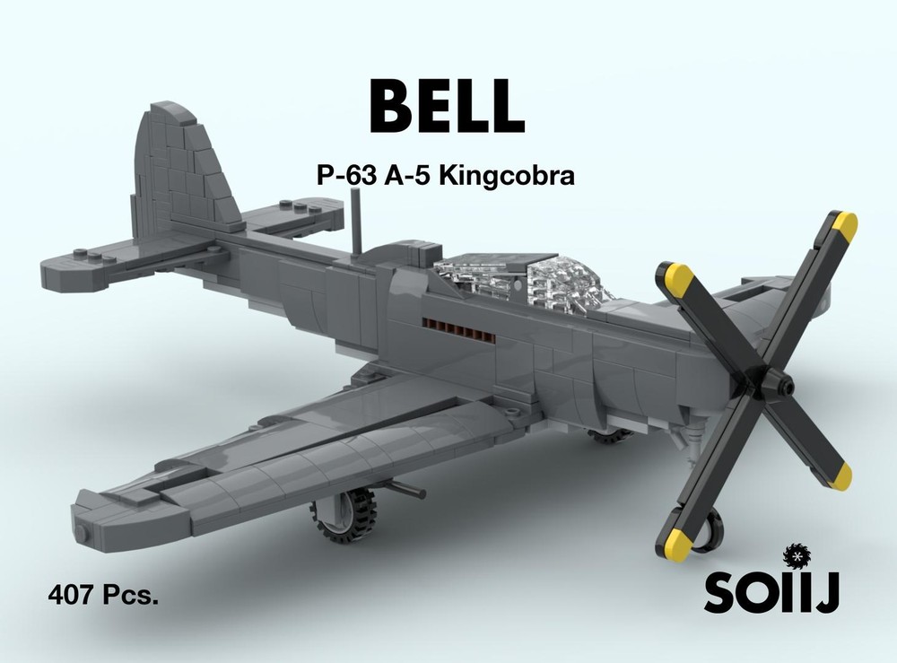 Lego Bell P-63 A-5 Kingcobra - Fighter aircraft 1:35