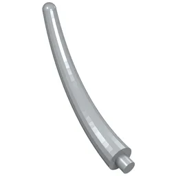 Animal Body Part / Plant, Tail / Claw / Horn / Branch / Tentacle, End Section / Light Bluish Gray