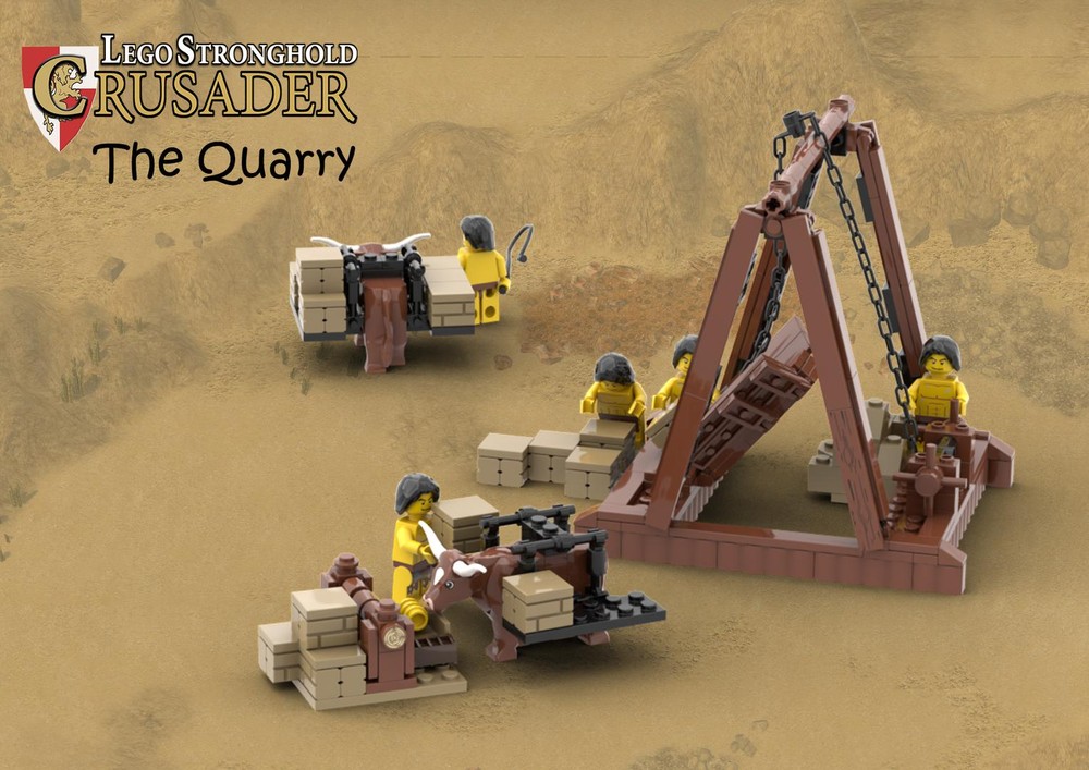 Lego Stronghold Stone Quarry