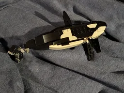 2 x 40498 Killer Whale (orca) model