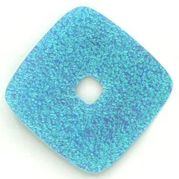 Clikits Icon Accent, Square 5 x 5 with Textured Surface / Light Turquoise