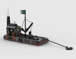 Brickticks Marine Engineering Self-Propelled LRTS Coaling Barge Number 2 Jason