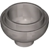 Brick Round 2 x 2 Dome Bottom [Open Stud] / Flat Silver