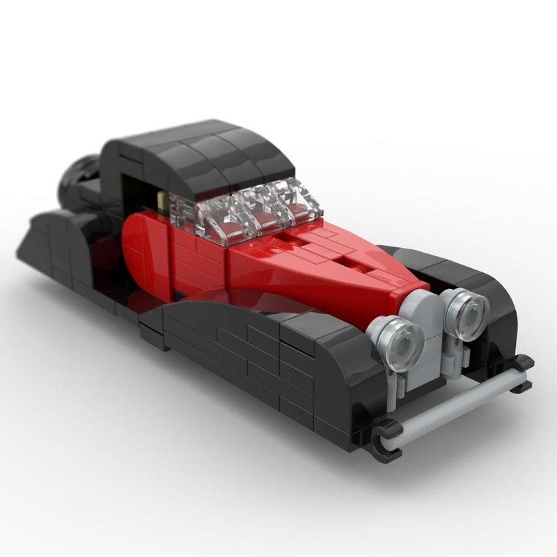 Lego Bugatti 50T Coupé 1932 (5wide)