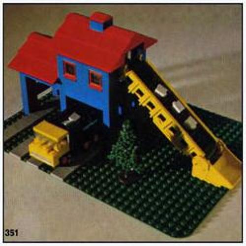 Lego Loader Hopper with Truck