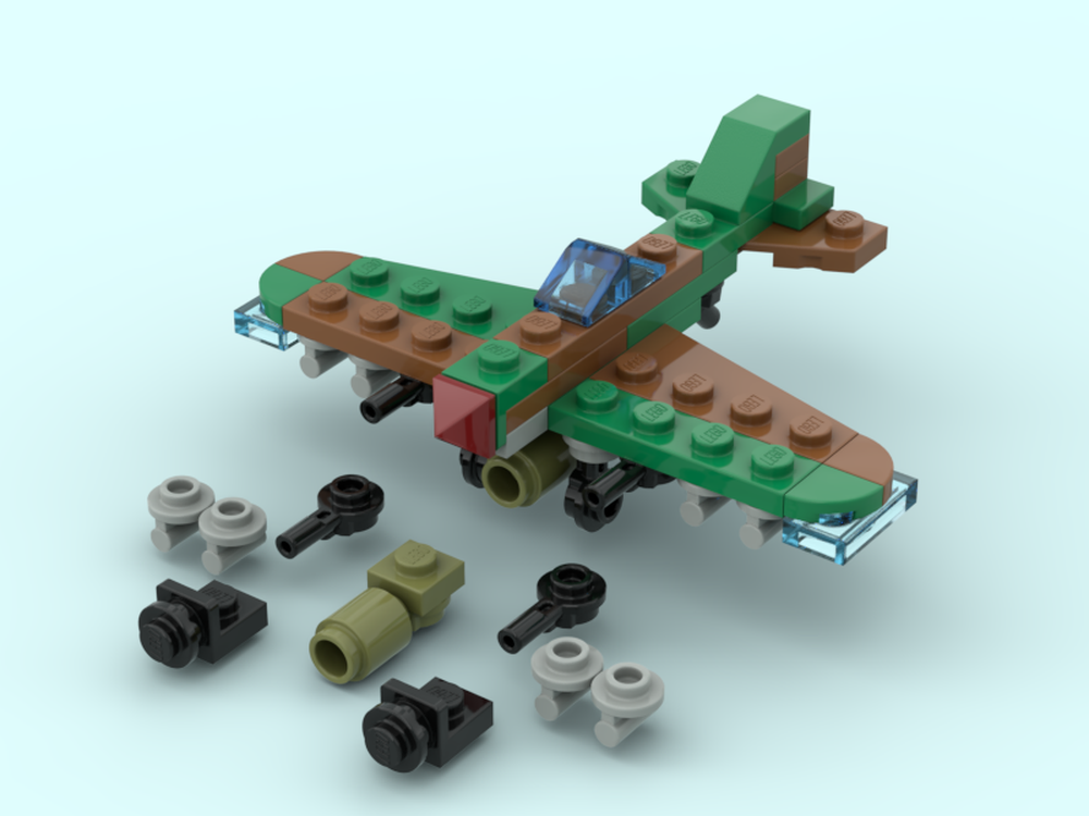 Lego Mini Spitfire (MK-24)