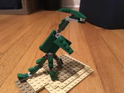 Mini-figure scale parasaurolophus