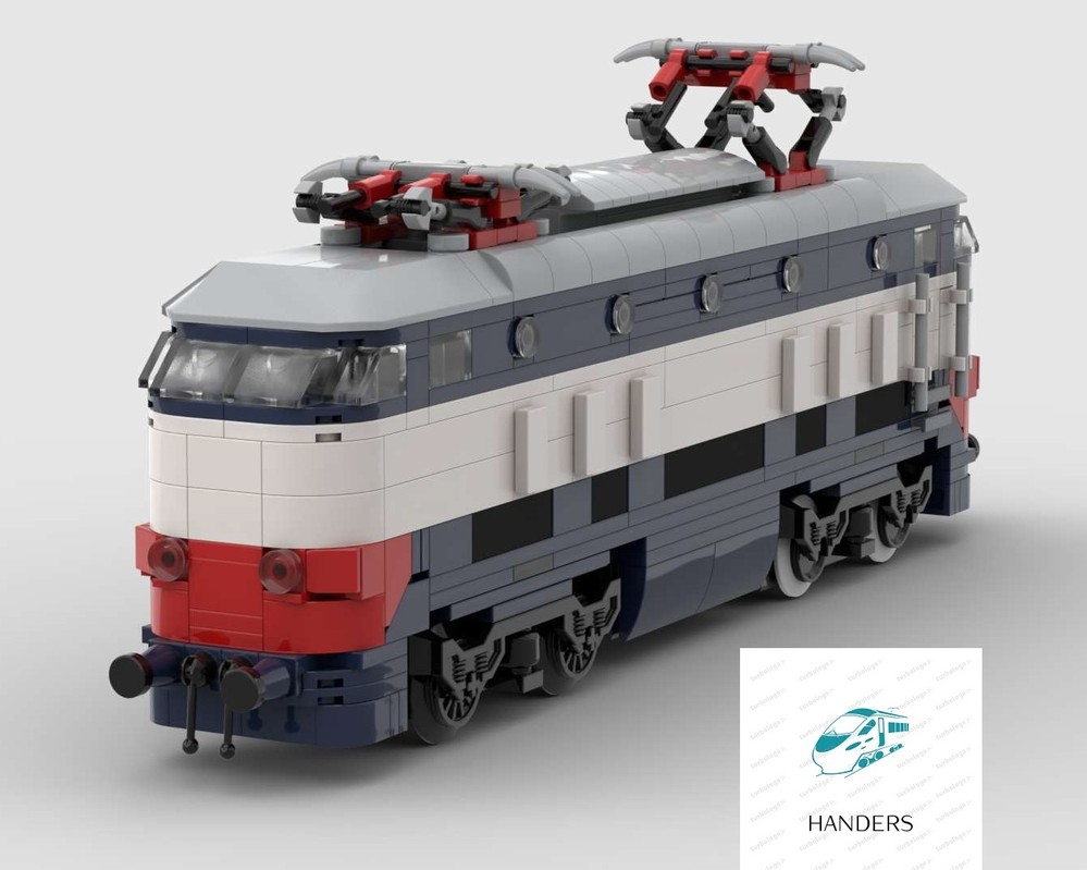 Lego Italian E444 old locomotive
