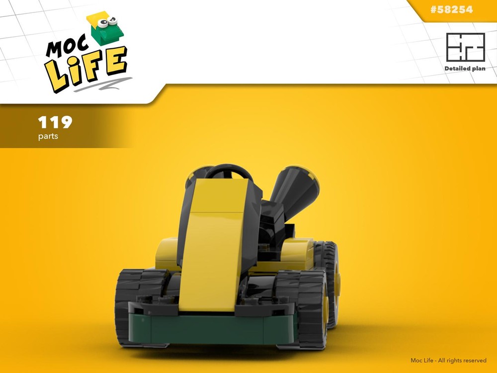Lego Little Bowser’s kart