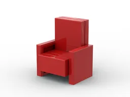 Arm Chair - Minifig Scaled