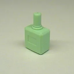 Belville / Scala, Equipment, Bottle Perfume with Rectangle Base / Light Green