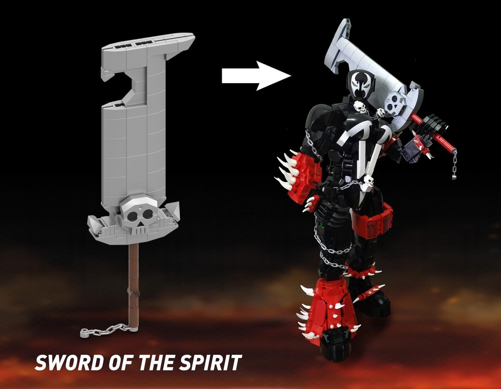 Lego SPAWN - SWORD OF THE SPIRIT