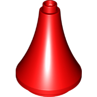 Lego Duplo Building Roof Spire 3 x 3 x 3 / Red