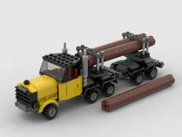 Old logwood truck