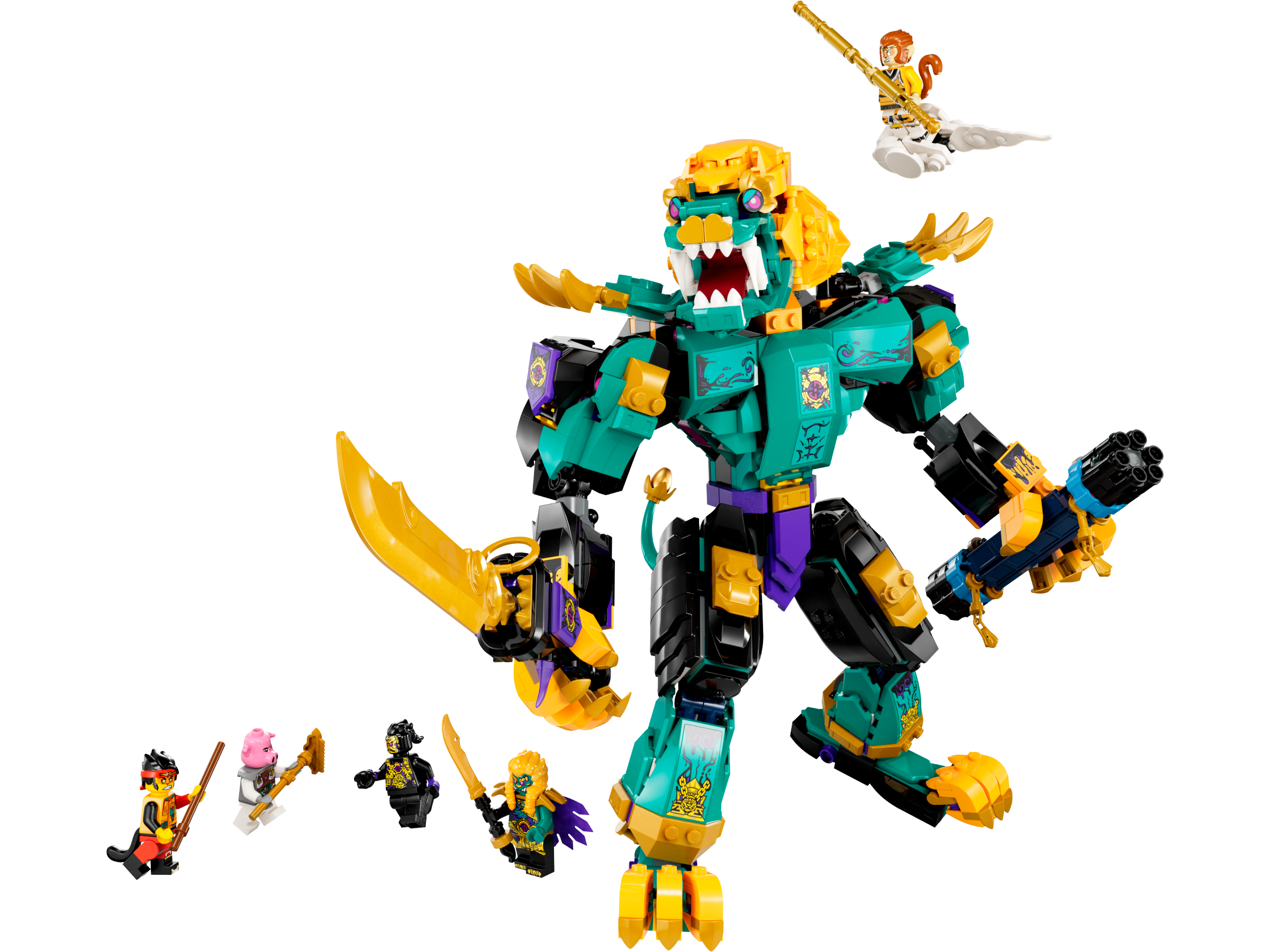 Lego The Mighty Azure Lion