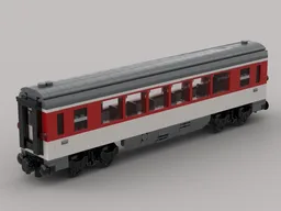 Intercity wagon Bpmz from the German Federal Railway