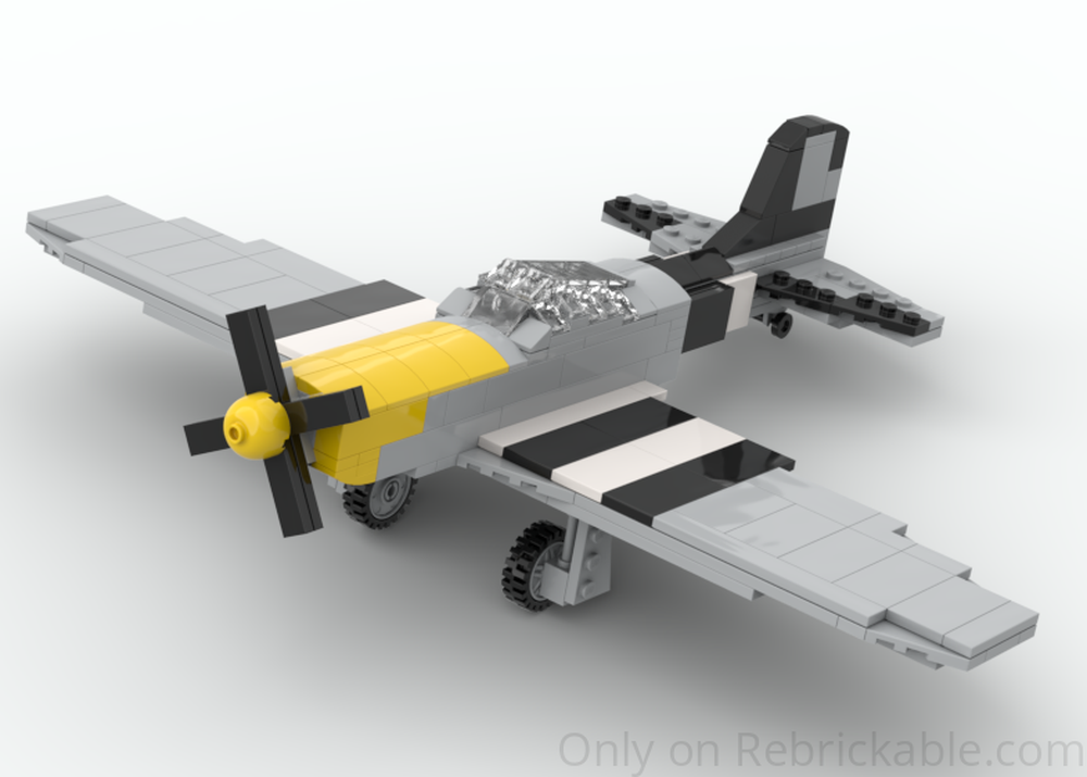 Lego P-51 Mustang 1:48 Scale