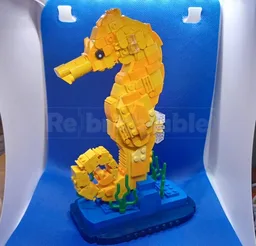 Seahorse on stand