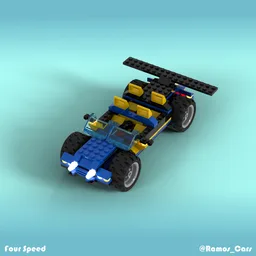 Four Speed with Pullback Motor