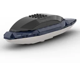 Futuristic speed boat
