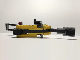 Long Chopper Motorcycle