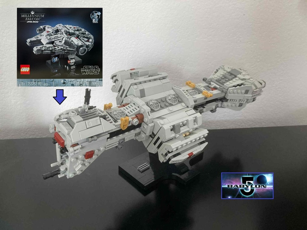 Lego Babylon 5 Omega-Class Destroyer Midi-Scale