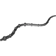 Large Figure Weapon Whip, Barraki Kalmah Tentacle / Black