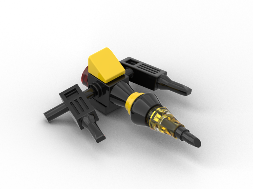 Lego Mini Spaceship 06 - Blacktron
