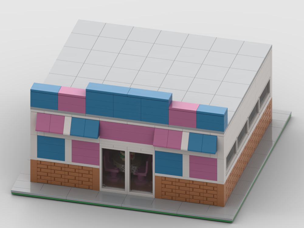 Lego Mr.Beast Burger Restaurant