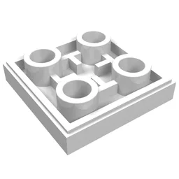Tile Special 2 x 2 Inverted / White