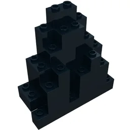 Rock Panel Triangular 3 x 8 x 7 / Black