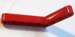 Technic, Liftarm, Modified Bent Thick 1 x 9 (6 - 4) with White Arrow Pattern Model Right Side (Sticker) - Set 42089