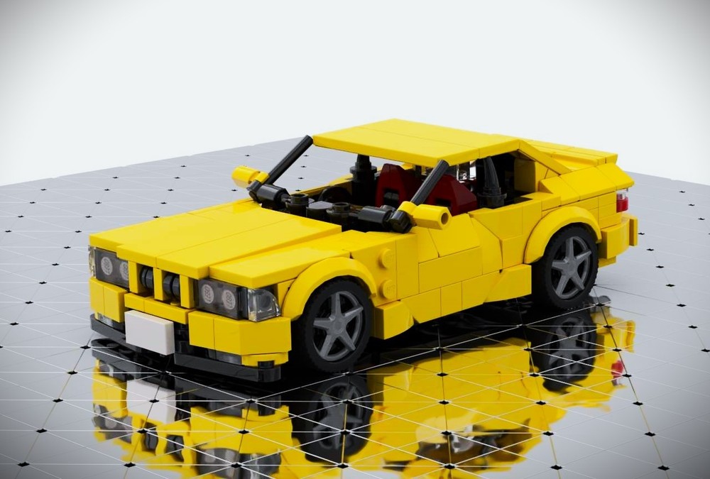 Lego BMW M3 E36 (yellow)