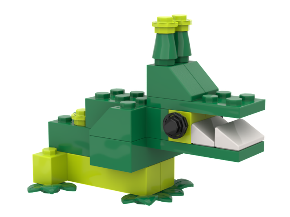Lego BYGGLEK Green creature