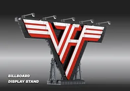 Rockband-Logo Billboard Display Stand