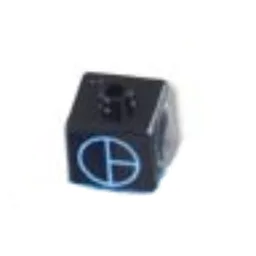Pen Bead, Square with Matoran Alphabet (Circles and Lines) Print / Black