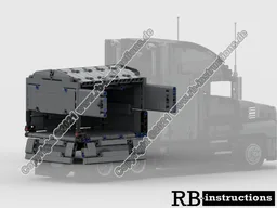 Ballast bed with spitz roof