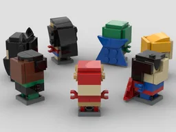 Minibrickheadz - JLA