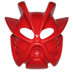 Large Figure Mask Kakama Nuva / Red