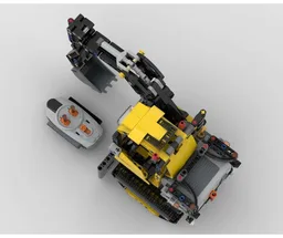 Excavator Motorized 42121 Modifications