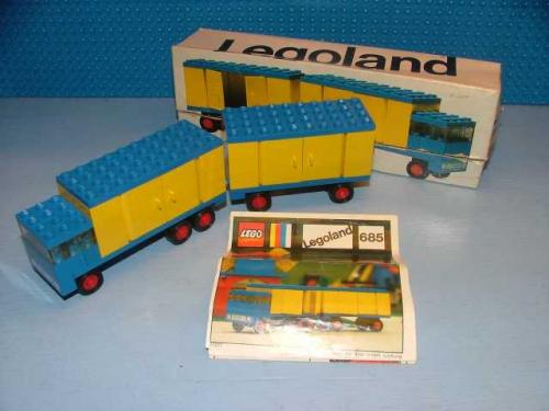 Lego Truck with Trailer (without Stickers)