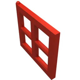 Window 2 x 4 x 3 Pane / Red