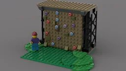Beginner Rock Climbing Wall