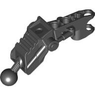 Lego Large Figure Skeletal, Limb, Angular with Ball Joint, and Ball Socket (Av-Matoran) / Black